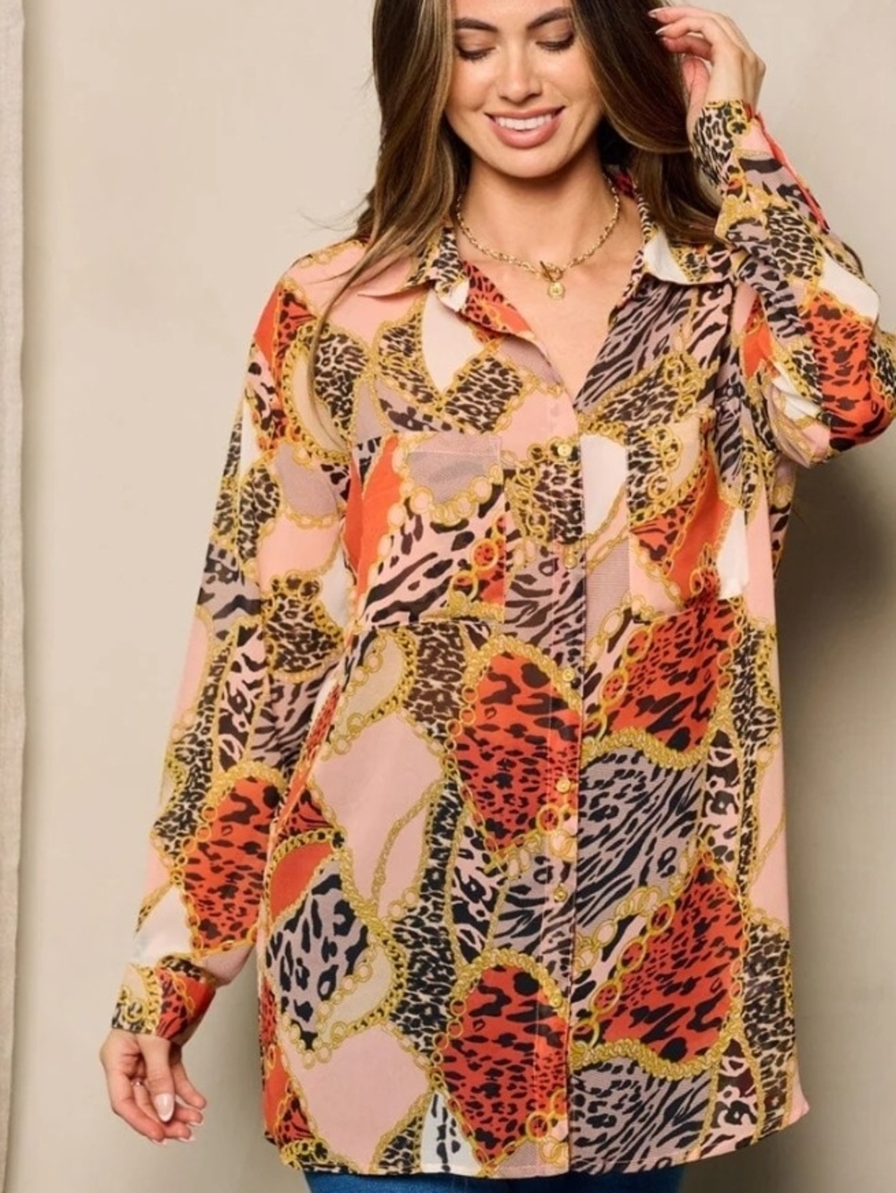 Women's Button-Down Front Shirt